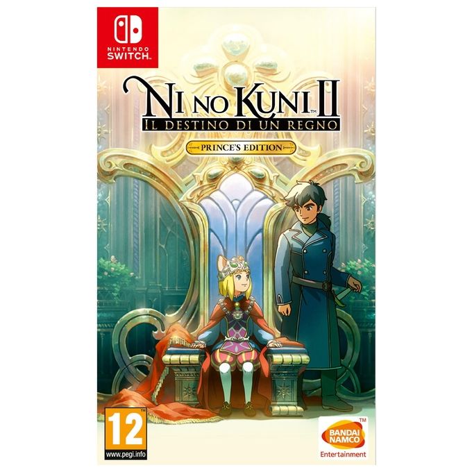 Bandai Namco GBZ Ni No Kuni II: Il Destino di un Regno Prince's Edition Gioco di Ruolo per Nintendo Switch contenuti aggiuntivi inclusi colore Nero