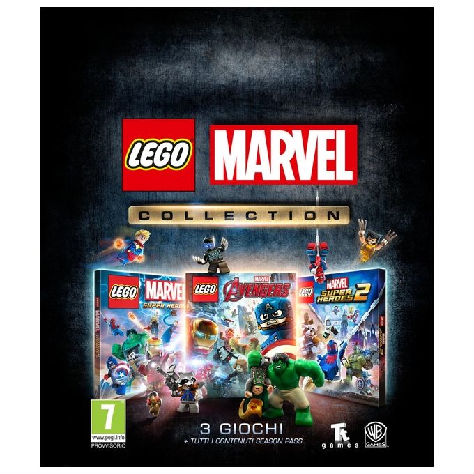 Warner LEGO Marvel Collection Hd Collection per PlayStation 4