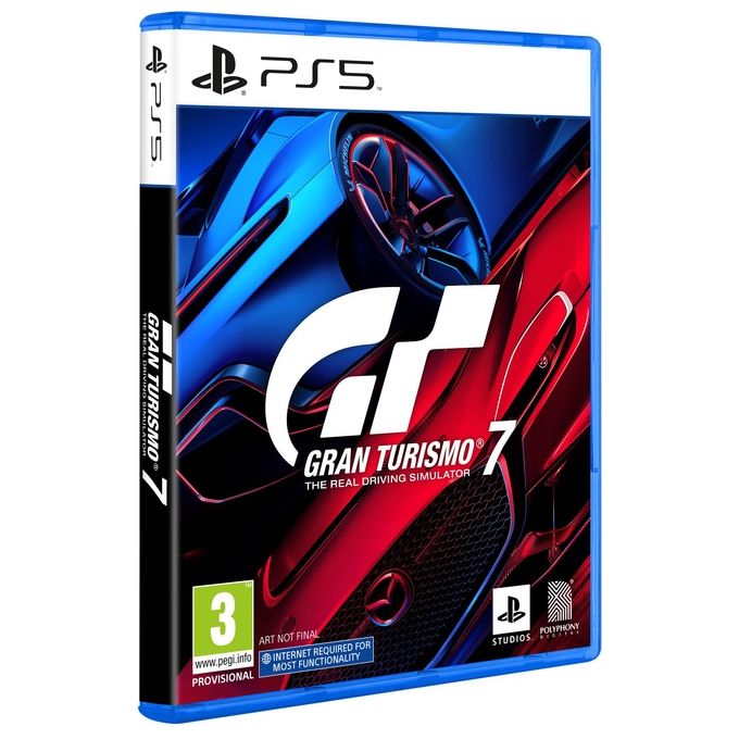 Sony 9765790 Gran Turismo 7 Standard Edition Videogioco PS5 Blu-ray Multilingua PEGI 3 Multiplayer