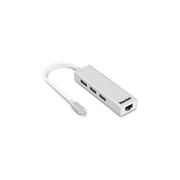 Hamlet Hub 3 Usb 3.1 Type-C e Lan Rj45