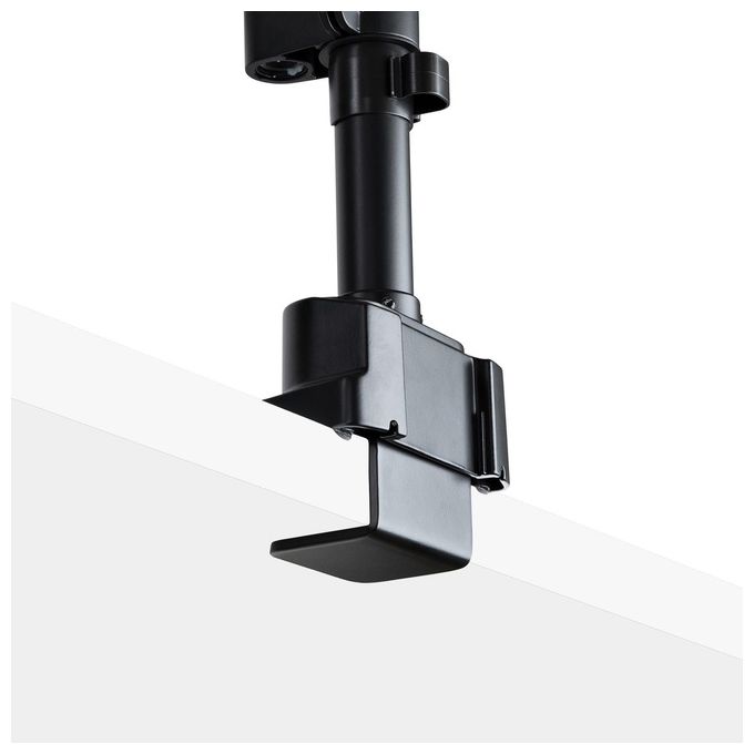 StarTech ARMDUALPIVOT Supporto Doppio Monitor da Scrivania per 2 Schermi VESA fino a 32'' 8Kg Regolabile Altezza e Orientamento colore Nero