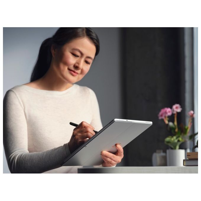 Microsoft 8WX-00006 Surface Slim Pen 2 Penna Attiva Bluetooth 5.0 15 ore 2 Pulsanti Haptic Feedback colore Nero