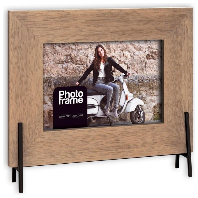 Zep Frejus Portafoto in Legno Orizzontale 13x11cm