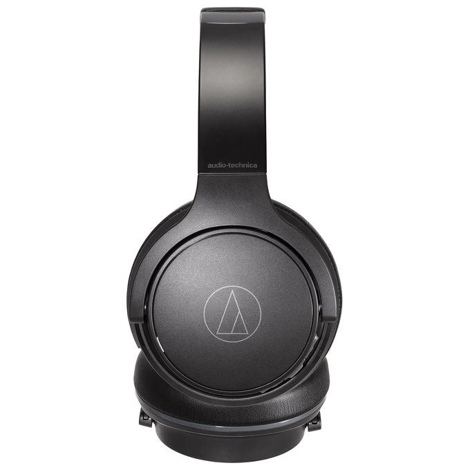 Audio-Technica ATH-S220BTBK Cuffie On-Ear Wireless Bluetooth 5.0 con Cavo 60h Autonomia Multipoint colore Nero