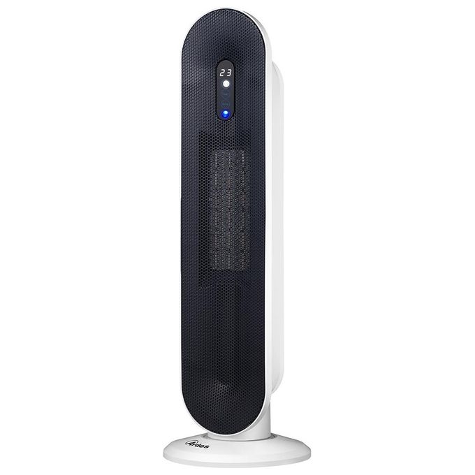 Ardes AR4P16 Tatanka Termoventilatore Ceramico a Torre Oscillante 2000W 2 Livelli Timer 24h Telecomando Display LED colore Nero