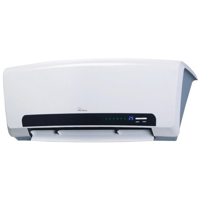 Ardes AR4W08P Pareto X Termoventilatore Ceramico da Parete 2000W IP22 Timer 12h Telecomando colore Bianco