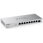 Zyxel XMG-108 Switch Non Gestito 8 Porte 2.5G Ethernet 1 Slot SFP+ 10G Capacita' 60 Gbit-s colore Argento