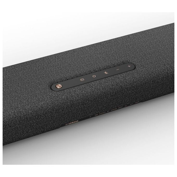 YAMAHA TRUE X BAR 40A True X Soundbar con Dolby Atmos Subwoofer Integrato 180 W Alexa Integrata Wi-Fi Bluetooth 5.0 AirPlay 2 colore Carbon Grey