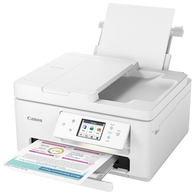 Canon TS7750i PIXMA Stampante Multifunzione Inkjet A4 1200x1200 DPI Wi-Fi AirPrint Duplex colore Bianco