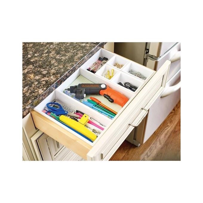Black+Decker BDCSFL20C Svitavvita 3.6v Litio con Impugnatura Orientabile e Torcia Integrata