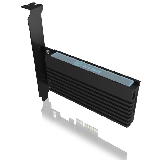 ICY BOX Scheda di Estensione PCIe per SSD M.2 NVMe PCI-E x4
