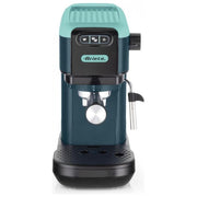 Ariete 1399-17 Macchina Caffe' Cialde e Caffé Macinato in Polvere Espresso Manuale con Erogatore di Vapore 2 Tazze colore Light Aquamarine