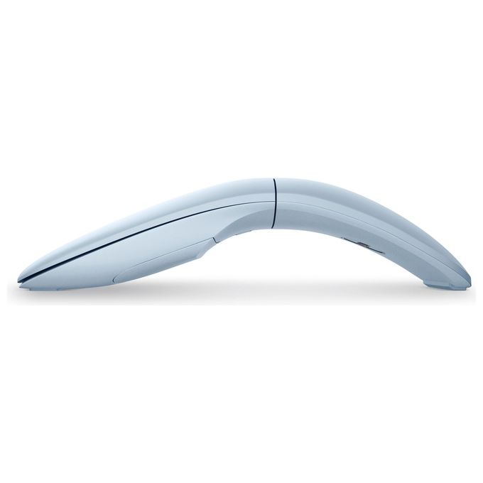 Dell MS700 Mouse da Viaggio Bluetooth Pieghevole Ambidestro 4000 DPI colore Misty Blue