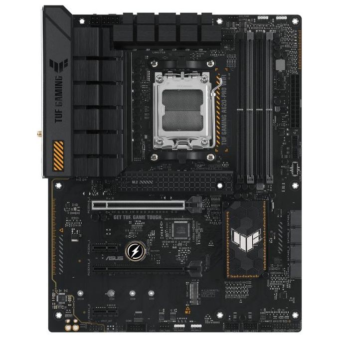 Asus 90MB1FR0-M0EAY0 TUF GAMING A620-PRO WIFI Scheda Madre ATX Socket AM5 DDR5 Wi-Fi 6 Bluetooth 5.3 2.5Gb Ethernet PCIe 4.0 2x M.2 USB 3.2 Gen 2
