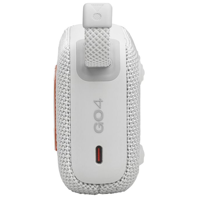 JBL JBLGO4WHT GO 4 Altoparlante Portatile Bluetooth Waterproof IP67 7 h di Autonomia 4,2 W colore Bianco