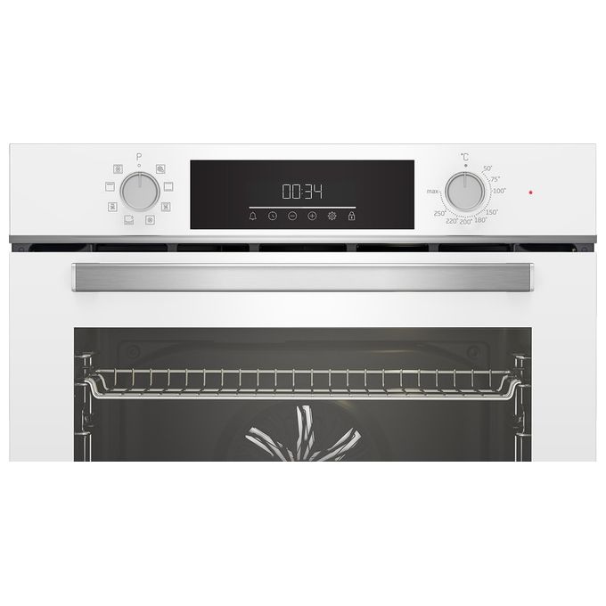 Beko BBIM14300WMS b300 Forno da incasso Elettrico Multifunzione 72 L Classe A 8 Funzioni Grill AeroPerfect HidroClean (59.5x59.4x56.7 cm) colore Bianco