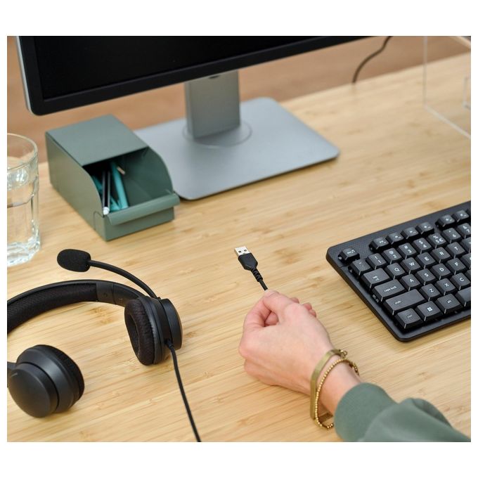 Trust Computer Hs-260 Usb-Enc Cuffie per Pc