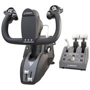 Thrustmaster 4460210 TCA Yoke Pack Boeing Edition Fight-stick con Cloche e Quadrante Manetta USB per PC e Xbox Tecnologia Magnetica H.E.A.R.T 16 bit colore Nero Grigio