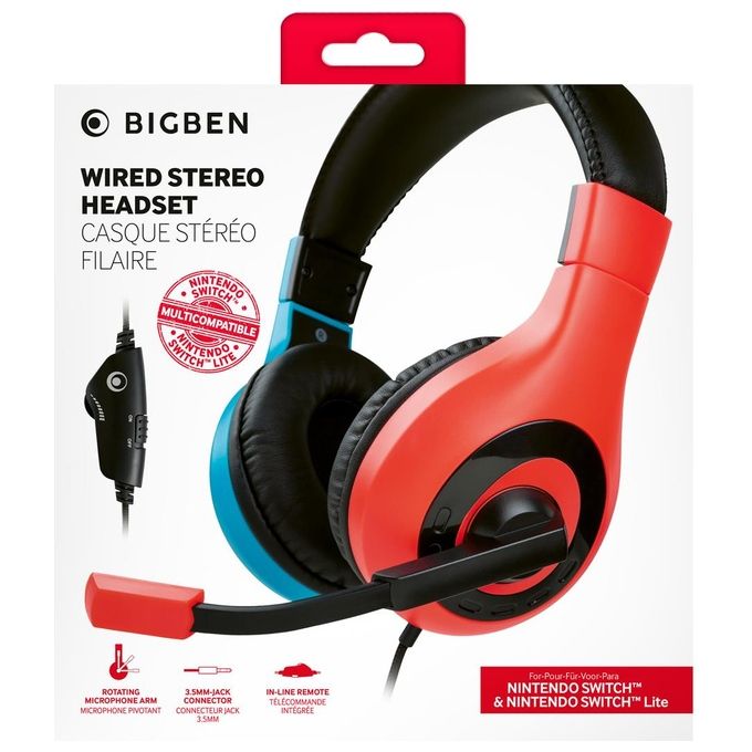Big Ben Cuffie Gaming per Nintendo Switch