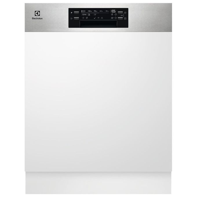 Electrolux EEM69300IX Serie 700 Lavastoviglie Integrata parziale 15 coperti Classe D 44 dB AirDry GlassCare (82x60x57 cm) colore Nero Acciaio inox