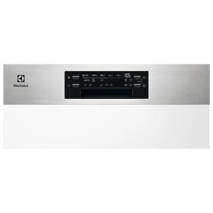 Electrolux EEM69300IX Serie 700 Lavastoviglie Integrata parziale 15 coperti Classe D 44 dB AirDry GlassCare (82x60x57 cm) colore Nero Acciaio inox
