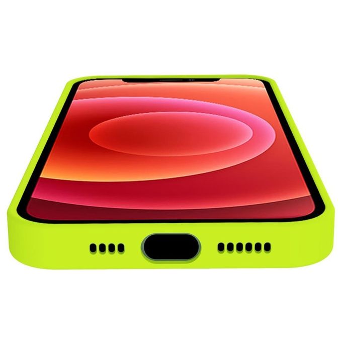 Celly Cromo Fluo Cover per iPhone 13 Pro Max Giallo