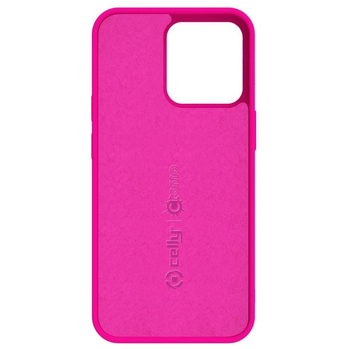 Celly Cromo Fluo Cover per iPhone 13 Pro Max Rosa