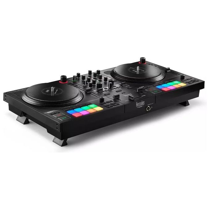 Hercules 4780928 DJControl Inpulse T7 Consolle DJ 2 piatti motorizzati Serato DJ Lite e DJUCED colore Nero