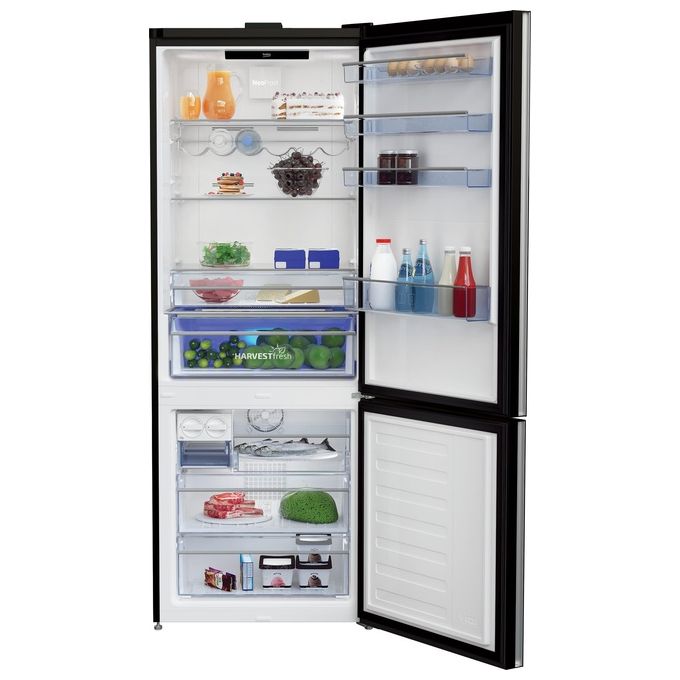 Beko RCNE560E60ZGBHN NeoFrost Frigorifero Combinato 560 L 192 cm Classe D 38 dB No Frost WiFi Inverter colore Nero