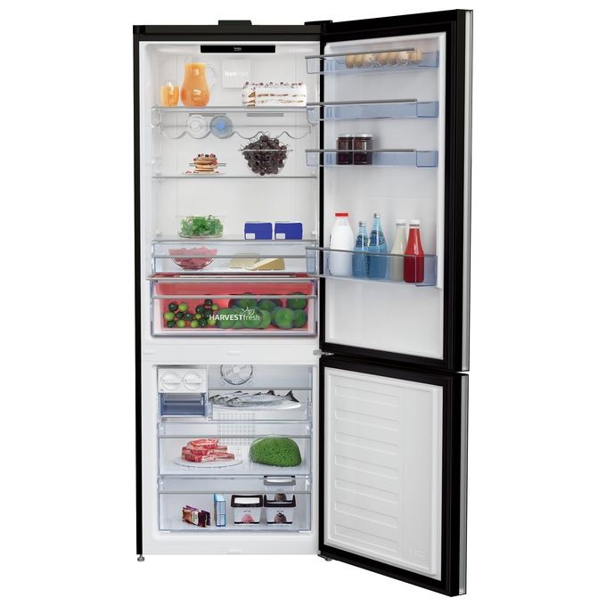 Beko RCNE560E60ZGBHN NeoFrost Frigorifero Combinato 560 L 192 cm Classe D 38 dB No Frost WiFi Inverter colore Nero