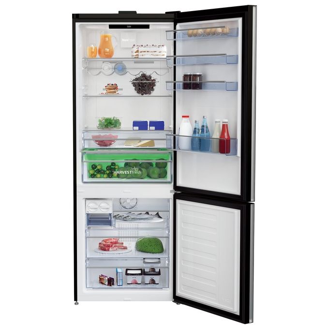 Beko RCNE560E60ZGBHN NeoFrost Frigorifero Combinato 560 L 192 cm Classe D 38 dB No Frost WiFi Inverter colore Nero