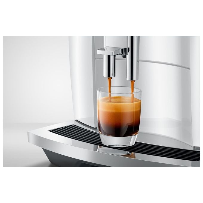 Jura E4 Piano White Macchina da caffe' Automatica 1,9 L 15 bar 1450 W Macinacaffe' Aroma Professional Wi-Fi colore Bianco
