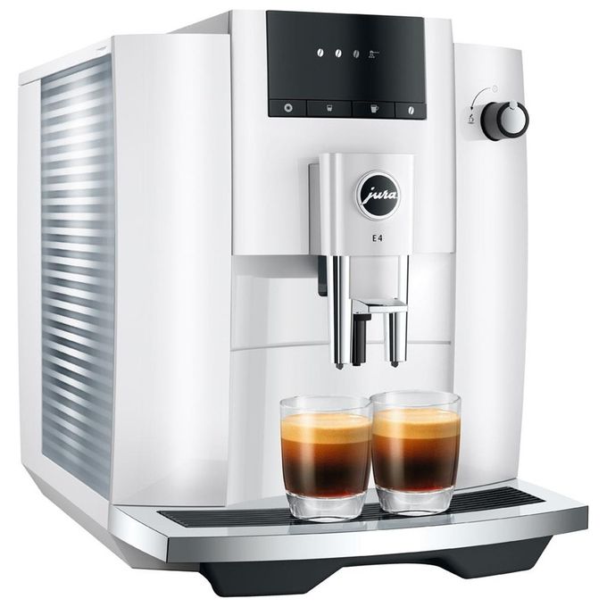 Jura E4 Piano White Macchina da caffe' Automatica 1,9 L 15 bar 1450 W Macinacaffe' Aroma Professional Wi-Fi colore Bianco