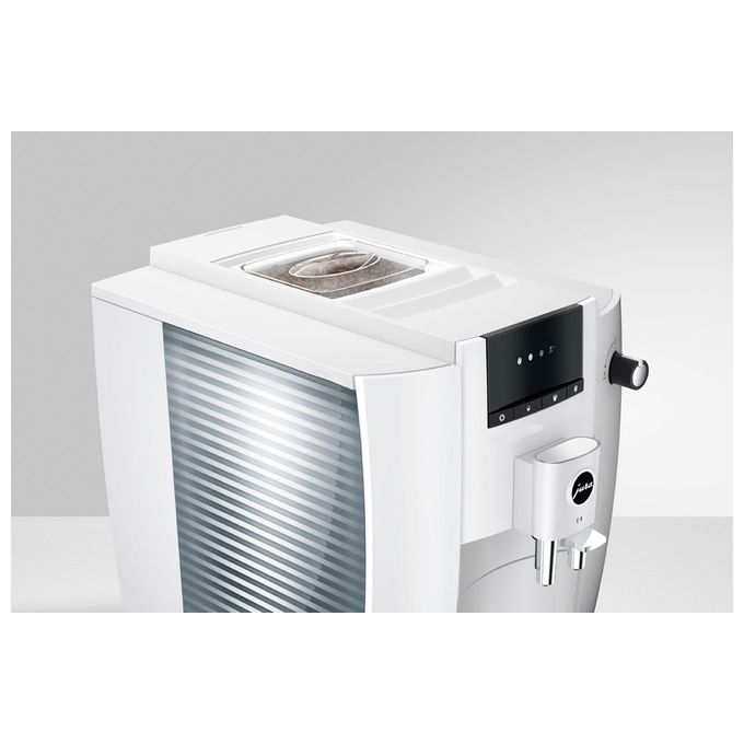 Jura E4 Piano White Macchina da caffe' Automatica 1,9 L 15 bar 1450 W Macinacaffe' Aroma Professional Wi-Fi colore Bianco