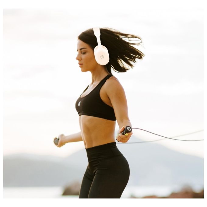 Celly Hyper Beat Bluetooth Stereo Headphones Bianco