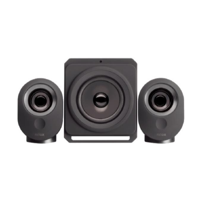 Nilox NXAPC04 Casse Acustiche per Pc 35W Nero