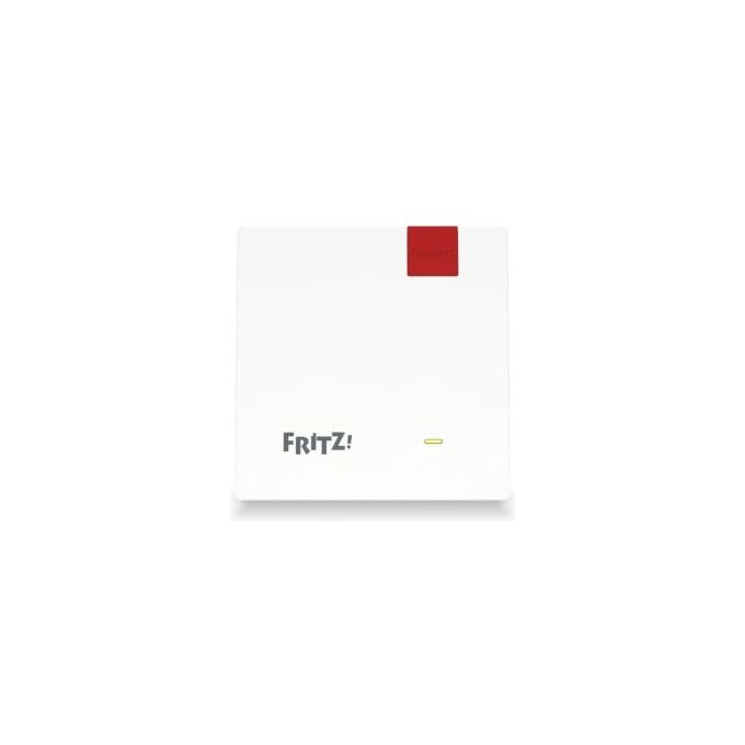 FRITZ! 20002974 FRITZ!Repeater 1200 AX Ripetitore Wi-Fi Wi-Fi 6 (802.11ax) 3000 Mbit-s 1 porta Gigabit Ethernet colore Bianco