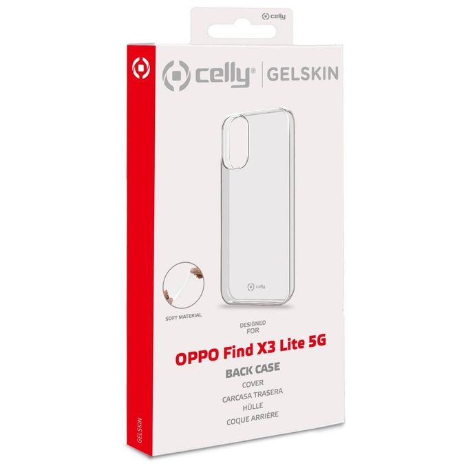 Celly Tpu Cover per Oppo Find X3 Lite 5G