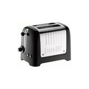 Dualit 26225 Tostapane Lite a 2 Griglie Nero