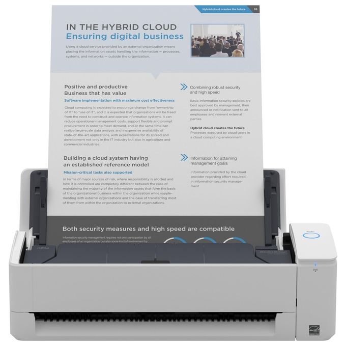 Fujitsu IX1300 ScanSnap iX1300 Scanner ADF 600 x 600 DPI 30 ppm Wi-Fi USB 3.2 colore Bianco