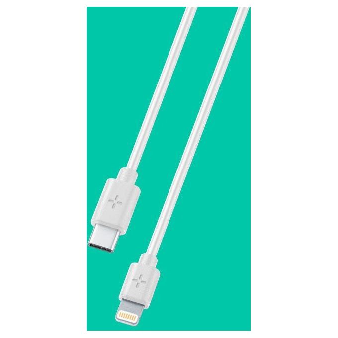 Cellular Line Cavo Usb-C a Lightning 1mt Bianco