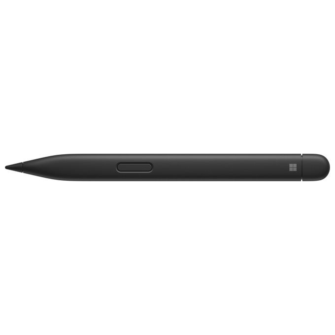 Microsoft 8WX-00006 Surface Slim Pen 2 Penna Attiva Bluetooth 5.0 15 ore 2 Pulsanti Haptic Feedback colore Nero