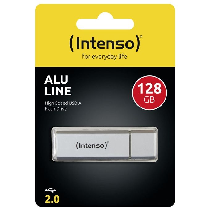 Intenso 3521496 Unita' Flash Usb 128Gb Usb Tipo a 2.0 Argento