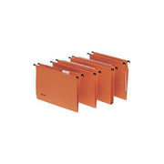 Cartelle sospese per cassetti King Mec - 33-U- 3 arancio
