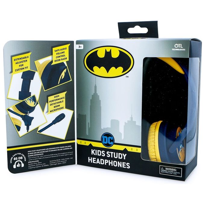 OTL Batman INTERACTIVE Cuffie Gaming con Microfono