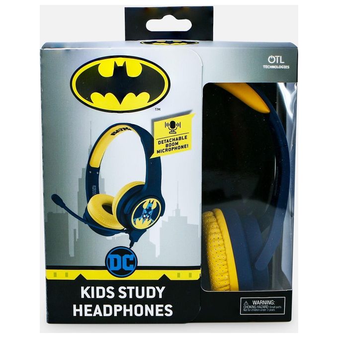 OTL Batman INTERACTIVE Cuffie Gaming con Microfono