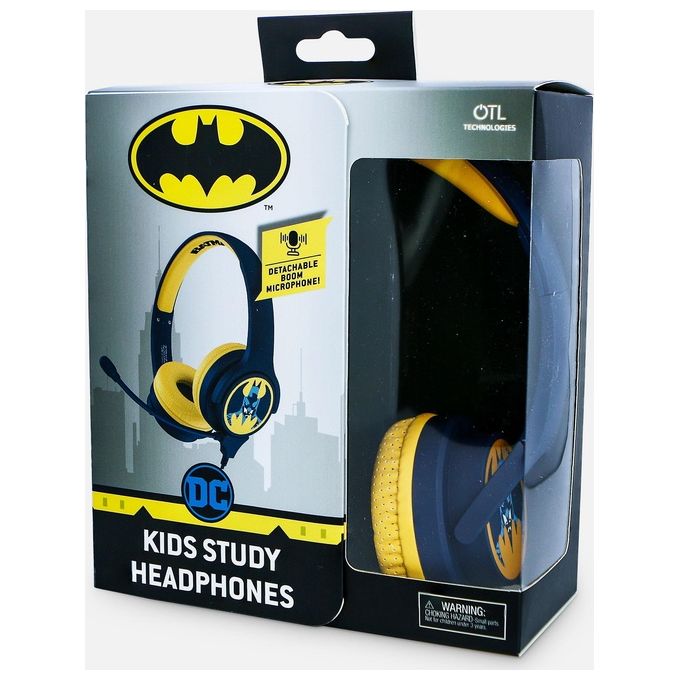 OTL Batman INTERACTIVE Cuffie Gaming con Microfono