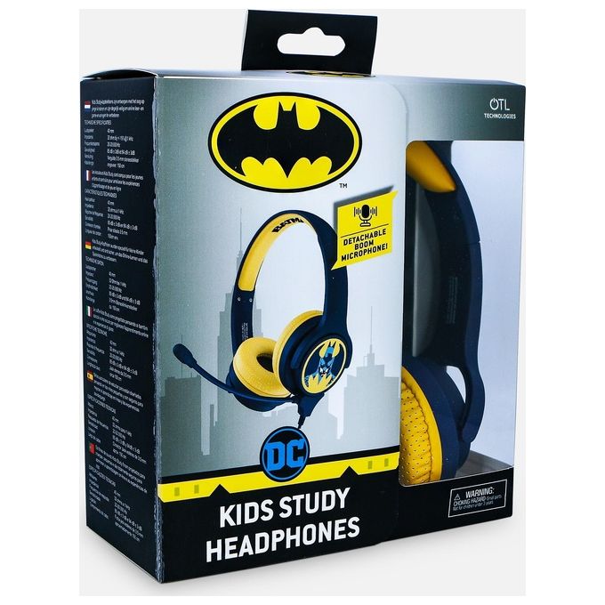 OTL Batman INTERACTIVE Cuffie Gaming con Microfono