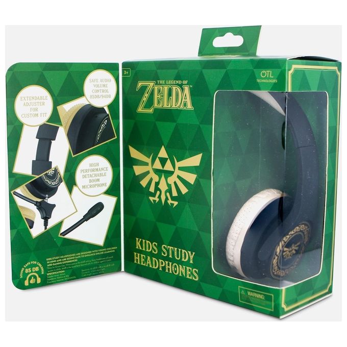 OTL Zelda INTERACTIVE Cuffie Gaming con Microfono