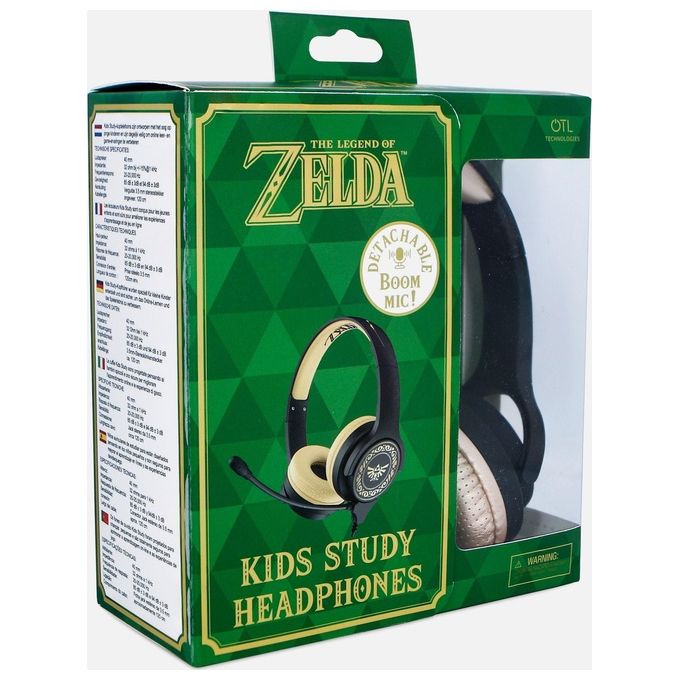 OTL Zelda INTERACTIVE Cuffie Gaming con Microfono